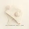 Gorro de Bebé Otoño e Invierno Lindo Súper Lindo Gorro con Protección para las Orejas Engrosado y Cálido para Bebé y Niño Pequeño Gorro de Punto tipo Pullover Resistente al Viento para Exteriores