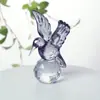Artesanías de Cristal Animal Navideño Muñeco de Nieve Anciano Triángulo Vaca Gran Dinosaurio Nariz Elefante Escritorio Entrada Adornos de Cristal