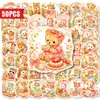 Compra Directa Transfronteriza de 50 Lindos Pegatinas de Jardín de Fresas Lolita Animales para Decoración de Diario, Pegatinas Impermeables
