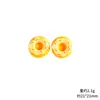 Conejo de Lazo Simulado Donut Accesorios de Resina Hechos a Mano DIY Pegamento de Crema Pasador Imán de Refrigerador Hebilla de Zapato Material