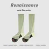 Calcetines Deportivos para Mujer Renaissance Yoga Running Cuerda para Saltar Senderismo Fitness Resorte de Presión Calcetines para Pantorrilla Primavera y Verano