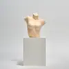 Loja de Roupas Manequim Cor da Pele Lingerie Suporte de Exibição Manequim Corpo Inteiro Masculino e Feminino Sutiã Push-Up Meio Corpo Manequim Adereço de Vitrine