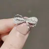 Broche Mini Laço Estilo Coreano Estilo Chanel Feminino Nicho Artefato Apertador de Cintura Simples Exquisito Pequeno Pin de Terno Tendência