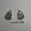 Accesorios para Joyería DIY de Aleación Retro Colgante de Calabaza con Carácter Fu Método Antiguo Colgante para Collar Hecho a Mano Pulsera de Cuentas Venta al por Mayor