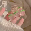 Nuevo pasador de fruta rosa melocotón para mujer pinza de tiburón accesorios para el cabello linda chica chica suave clip dulce japonés