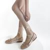 Calcetines Nuevos de Verano para Mujer, Delgados de Encaje, Lunares, Malla, para Apilar, Lunares Pequeños, Dulces, Múltiples Lazos, de Longitud Media, Calcetines JK