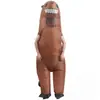 Transfronterizo Nuevo Halloween Caballo Activo Ropa Inflable Caballo Inflable Caminante Actuación Escénica Jirafa Ropa Inflable Accesorios
