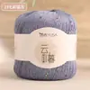 Hilo fino con lentejuelas de lino Xizang de colores, hilo de lino, hilo de encaje de algodón y lino, ganchillo de seda y algodón, chal calado al por mayor