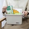 Caja de Almacenamiento de Plástico con Tapa y Asa de Cierre a Presión para Juguetes y Ropa de Niños, Caja de Almacenamiento con Ruedas