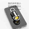 Luz de Llavero Multifuncional Portátil Popular para Exteriores Lámpara de Iluminación LED de Emergencia Linterna Portátil Luz para Colgar en Mochila