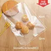 Bolsa de Embalaje para Pan Bolsa para Hornear Transparente Scone Comida Bolsa con Cierre Hermético Pequeña Galleta Pastel Tostada Sellado Bolsa Autoadhesiva