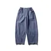 North Boundary Roupa Masculina Estilo Americano Marca Tendência Outono/Inverno 2025 Novas Calças de Trabalho Lavadas Levemente Curvas Masculinas Retas Casuais Longas