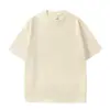 Camiseta para hombre de talla grande para una figura ligeramente rellenita, 100% algodón, negra, adelgazante, corte holgado, manga corta, peso pesado, extragrande