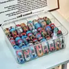 Envío Gratis 1:64 Caja de Almacenamiento Domeka Hot Wheels Modelo de Coche de Juguete de Aleación Soporte de Exhibición Transparente Caja de Almacenamiento