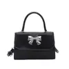 Bolsa Transversal Elegante e Única da Moda de Ombro Único, Nova Tendência 2024 Bolsa de Mão Casual para Mulheres, Bolsa Quadrada Pequena