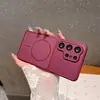 Aplicável à Capa de Celular Magnética S26 Ultra Samsung Duas em Uma Transformação Instantânea Corning S25U S24 Capa Protetora S23 à Prova de Queda