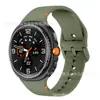 Adecuado para Samsung Galaxy Watch8 Correa de Silicona Original Cosida Plana Banda de Muñeca de Repuesto Oficial del Mismo Color