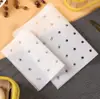 Fabricante de Papel para Cozinhar no Vapor Atacado, Papel Tapete para Cozinhar no Vapor em Forma de Arco com Cantos Arredondados, Papel Resistente a Altas Temperaturas, Antiaderente dos Dois Lados, Fundo Quadrado