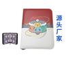 Fabricante Original Libro de Cartas Pokemon 4 Compartimentos Cremallera Hojas Sueltas Bolsa de Almacenamiento Portátil para Tarjetas Libro de Colección de Cartas Pokemon