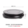 Base de Soporte para Adorno Madera Maciza Wenwan Nogal Soporte para Tetera Quemador de Incienso Artesanías Base para Jarrón de Piedra Maceta Marco de Madera