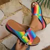 Sandalias de cuña de verano de talla grande con hebilla hueca y punta abierta para mujer, estilo nuevo, comercio exterior, suela suave, cómodas, para uso diario casual