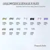 Dopamine Mini Moño Incrustado de Perlas Diamante Corbata Aleación Accesorios para Uñas Arte de Uñas Pintura en Aerosol Decoraciones para Uñas Venta al por Mayor