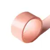 Cinta de poliéster de 10 mm, color albaricoque, multiespecificación, sedosa, arcoíris, con embalaje para caja de regalo de caramelos, 23 metros/rollo