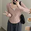Ropa de protección solar ajustada para mujer, chaqueta de protección solar de nuevo estilo, abrigo con protección UV, ropa de yoga fina transpirable para verano, ropa de protección solar para mujer