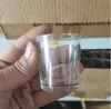 Copo de Vela Transparente Suporte para Vela Simples Frasco de Vidro para Vela de Aromaterapia Ornamento de Decoração para Hotel Casa Recipiente para Vela