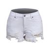 2022 Popular na Amazon shorts jeans femininos de alta elasticidade com franjas rasgadas popular no ebay wish super quentes