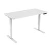 Escritorio Simple de Madera Maciza Viga Ajustable Escritorio de Computadora para el Hogar Banco de Trabajo Aprendizaje Escritura Mesa con Elevación Eléctrica