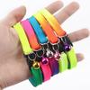 Collar de lazo para mascotas, 12 colores de tarjeta de lazo, tira reflectante, collar de campana, correa ajustable para gatos y perros, venta al por mayor