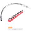 Carregador de chave de fenda furadeira chave de fenda elétrica cabeça de broca especial multifuncional universal haste de extensão de eixo flexível conexão de mangueira