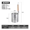 Colador de Acero Inoxidable para Fideos de Hot Pot, Red de Filtrado Comercial, Cesta para Fideos, Cesta de Cocina, Colador de Verduras para Hogar y Cocina, Cesta Coladora con Asa