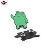 Fábrica de Producción de Insignias Divertidas de Moda Personalizadas de Metal Pintado con Forma Especial Joyería Personalizada Broches