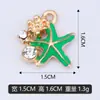 Serie Oceánica DIY Estrella de Mar con Pedrería Decoración de Pulsera con Goteo de Aceite, Venta Directa de Fabricantes Transfronterizos, Disponible para Venta al por Mayor Mixta
