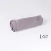 Bufanda Nueva Fina de Modal Transpirable de Color Sólido con Borde Ancho para Mujer, Color Sólido, Pañuelo para la Cabeza de Rayón Indonesio de Venta Caliente Transfronterizo