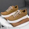 Zapatos para Hombre 2024 Verano Nuevo Estilo Transpirables Suela Gruesa de Lona Diseño de Nicho Versátiles Estudiante Casual Tenis Tendencia