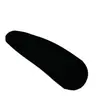 Pasador de Terciopelo Negro Retro para Mujer Color Sólido Simple Clip Lateral Bb Clip Nuevo Clip para Flequillo Parte Posterior de la Cabeza Pasador para Cabello Roto