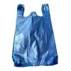 Sacolas colete de HDPE de quatro cores mistas para supermercado atacado sacolas plásticas descartáveis de compras direto do fabricante