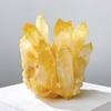 Racimo de Cristal Púrpura Amarillo Rosa Verde Blanco Natural Piedra Cruda de Cristal Cristal Mineral Piedra Desmagnetizadora Piedra Difusora de Aroma Espécimen Mineral Adorno de Cristal
