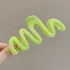 Pinza para el Cabello de Tiburón de Felpa Acrílica de Alta Gama Pinza Grande Accesorios para el Cabello de Mujer Volumen del Cabello Múltiples Capas Melena de Cabello Pinza para el Cabello