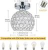 Lámparas Zhongshan Luces de Techo Dormitorio Luz de Lujo Cristal de Alto Nivel Luces de Entrada Interior Balcón Comedor Luces de Pasillo