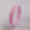 No. 72 hilos de jade encriptados de 0.8 mm de grosor hechos a mano DIY tejidos cuerda roja pulsera colgante material accesorios hilo para joyería