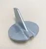 Bloque de Ánodo de Zinc Anticorrosión para Motores Fuera de Borda, Bloque de Ánodo para Motores Fuera de Borda de Dos Tiempos y Cuatro Tiempos, Pieza de Navegación para Ángulo del Timón