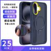 Para iPhone16 Botón de Cámara Inteligente AI Funda para Teléfono Móvil Resistente a la Suciedad Sensación de Piel Soporte Succión Magnética Funda Protectora Nuevo Estilo