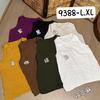 Chaleco de lino puro para mujer, estilo retro artístico de verano, holgado, adelgazante, informal, para interior y exterior, camiseta fina 9388