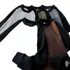 Suéter com Costura Preta e Branca Gola Meia-alta Masculino Outono e Inverno Veludo Alemão Camisa Base Tamanho Grande Camiseta Pesada de Manga Longa