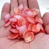 Pétalas de Flor Glaceadas Jade Imitação Estilo Antigo DIY Feito à Mão Passo a Passo Grampo de Cabelo Grampo de Cabelo Acessórios para Fazer Penteado Contas Contas Soltas