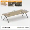 Mesa de Conferencias, Mesa Larga, Estilo Moderno Simple, Mesa Pequeña de Recepción, Mesa de Negociación y Capacitación de Oficina, Mesa y Sillas Grandes para Sala de Conferencias, Mesa Rectangular Larga